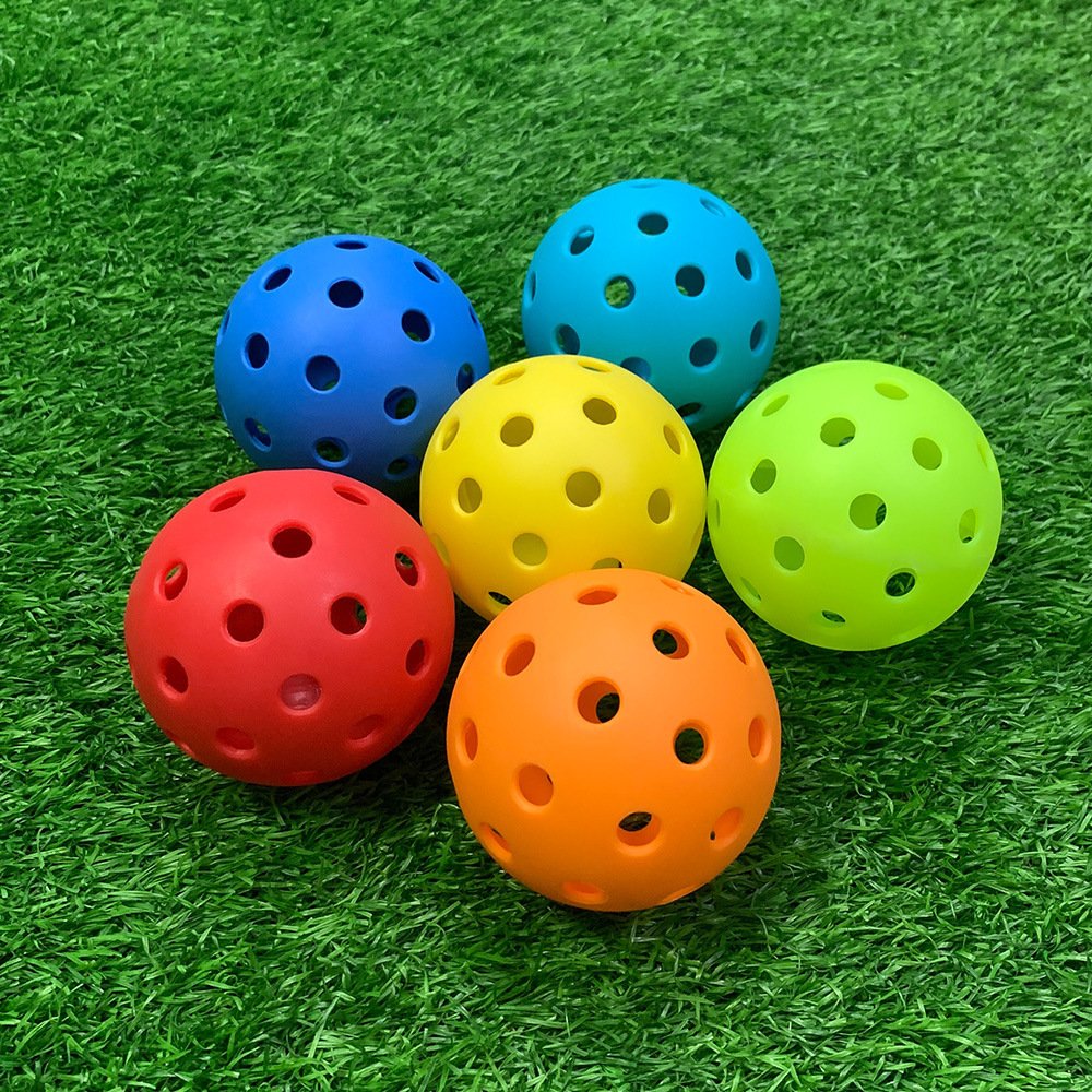 Pickleball Balls (Pack) - Durable Outdoor Practice & Match Balls