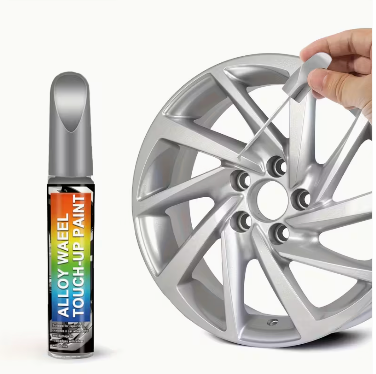 Alloy Wheel Repair Kit - Scuff & Scratch Touch-Up for Car Rims