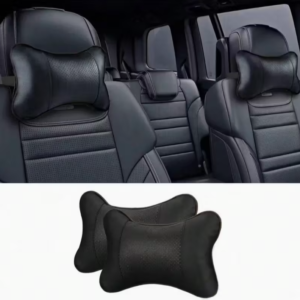 Car Headrest Neck Pillow - Soft Memory Foam Travel Support