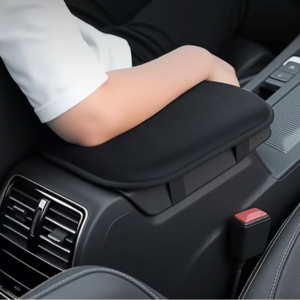 Car Armrest Cushion Pad – Memory Foam Centre Console Elbow Support
