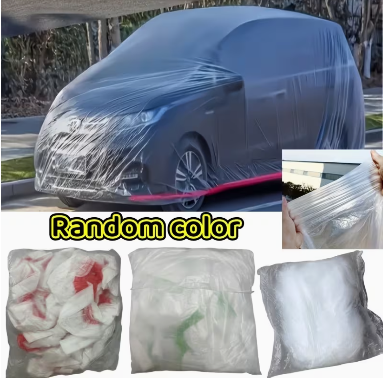 Universal Car Cover – Water-Resistant, Windproof, All-Weather Protection
